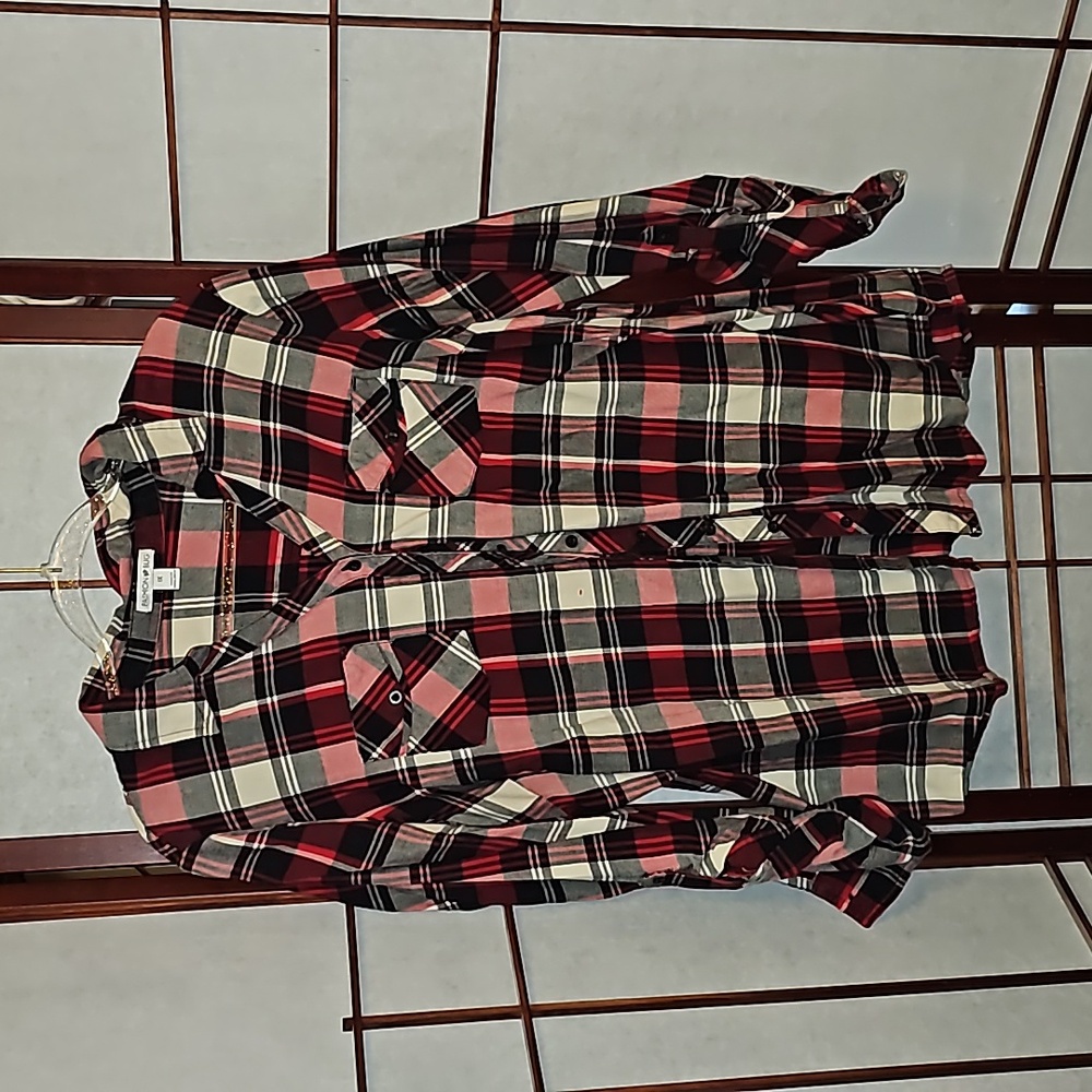 EUC plaid flannel